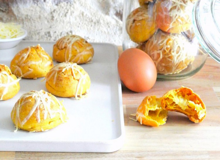 Réaliser des gougères façon gratinées à la soupe d'automne
